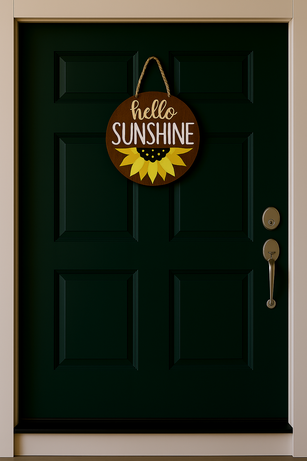 Hello Sunshine Door Sign - 1117