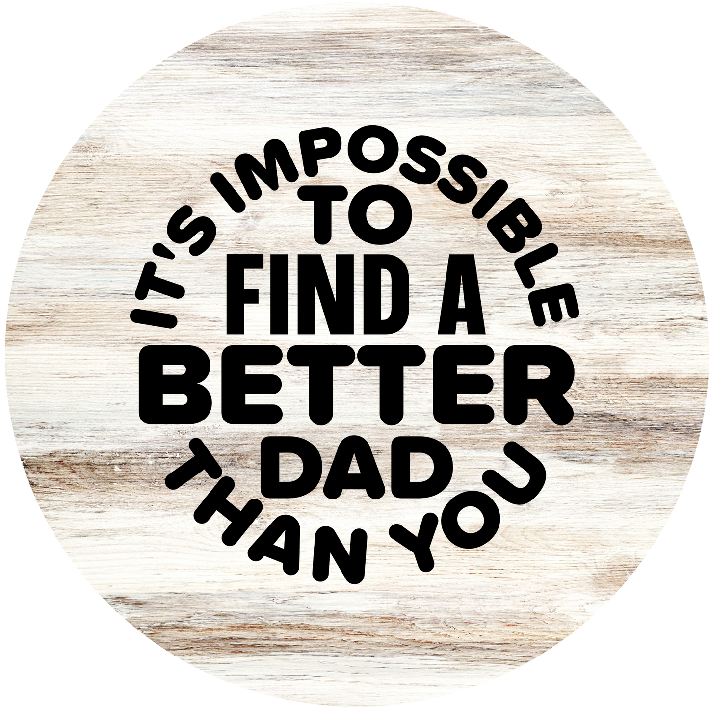 4" Round Ceramic Coaster - Family Theme