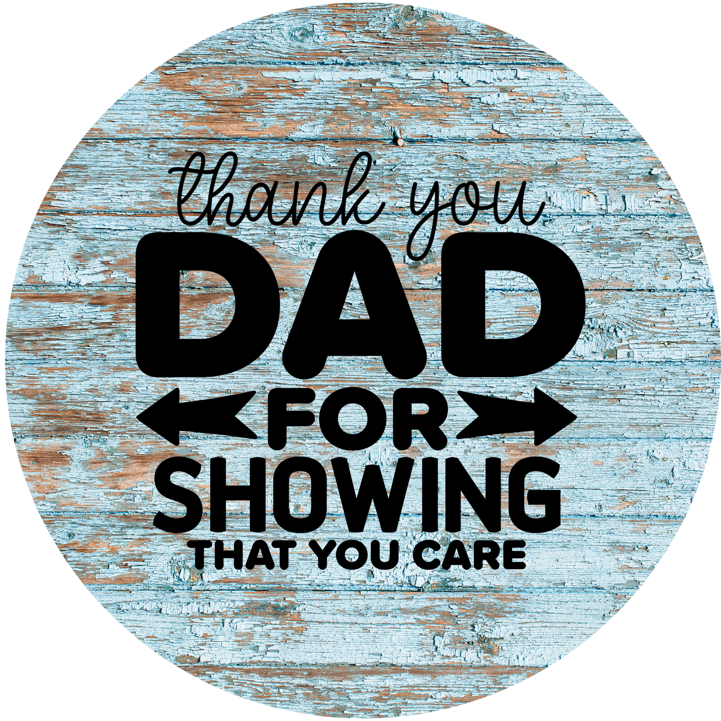 4" Round Ceramic Coaster - Family Theme