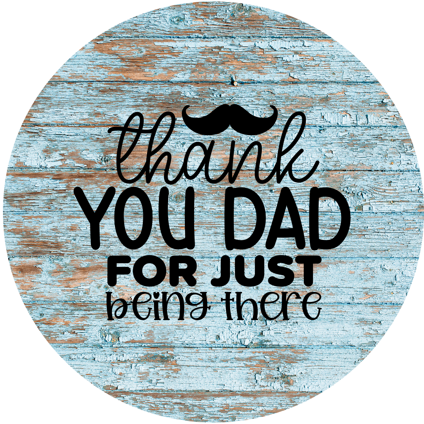 4" Round Ceramic Coaster - Family Theme