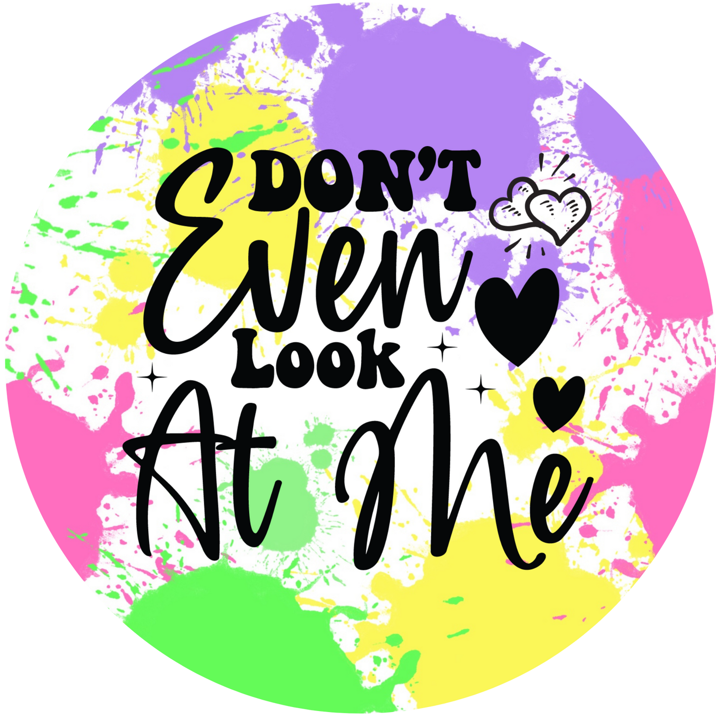4" Round Ceramic Coaster - Sarcastic Theme