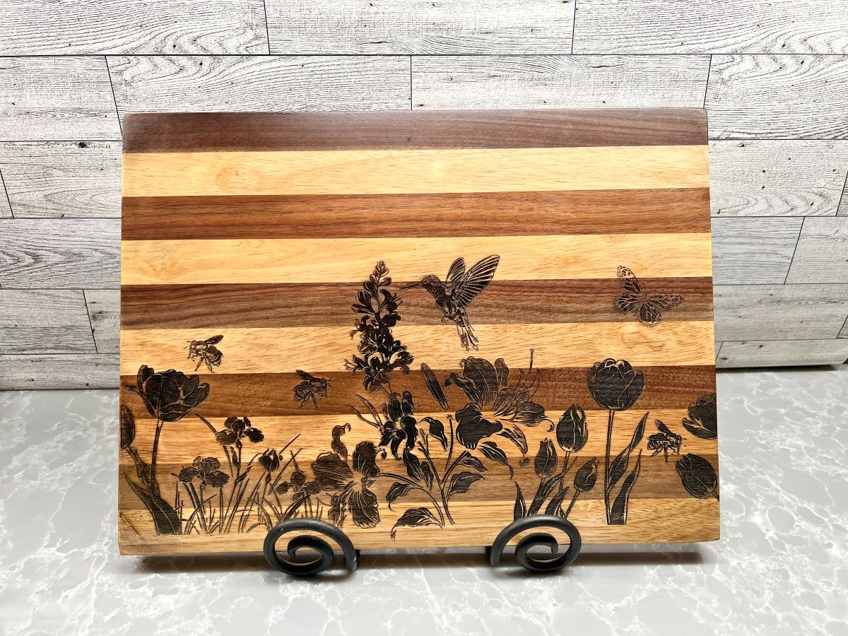 Hummingbird Cutting Board