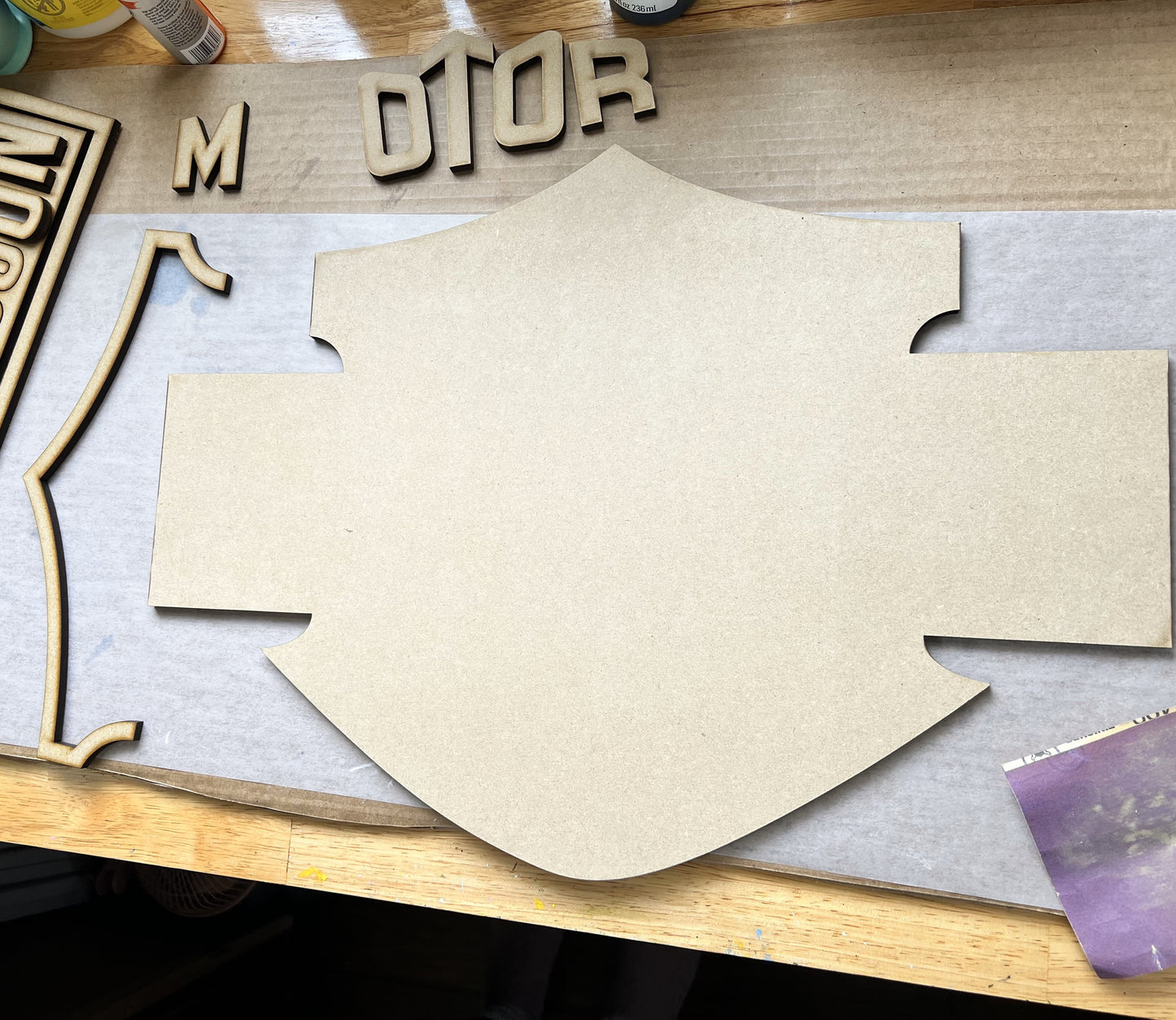 Custom Wood Artwork - Ant01