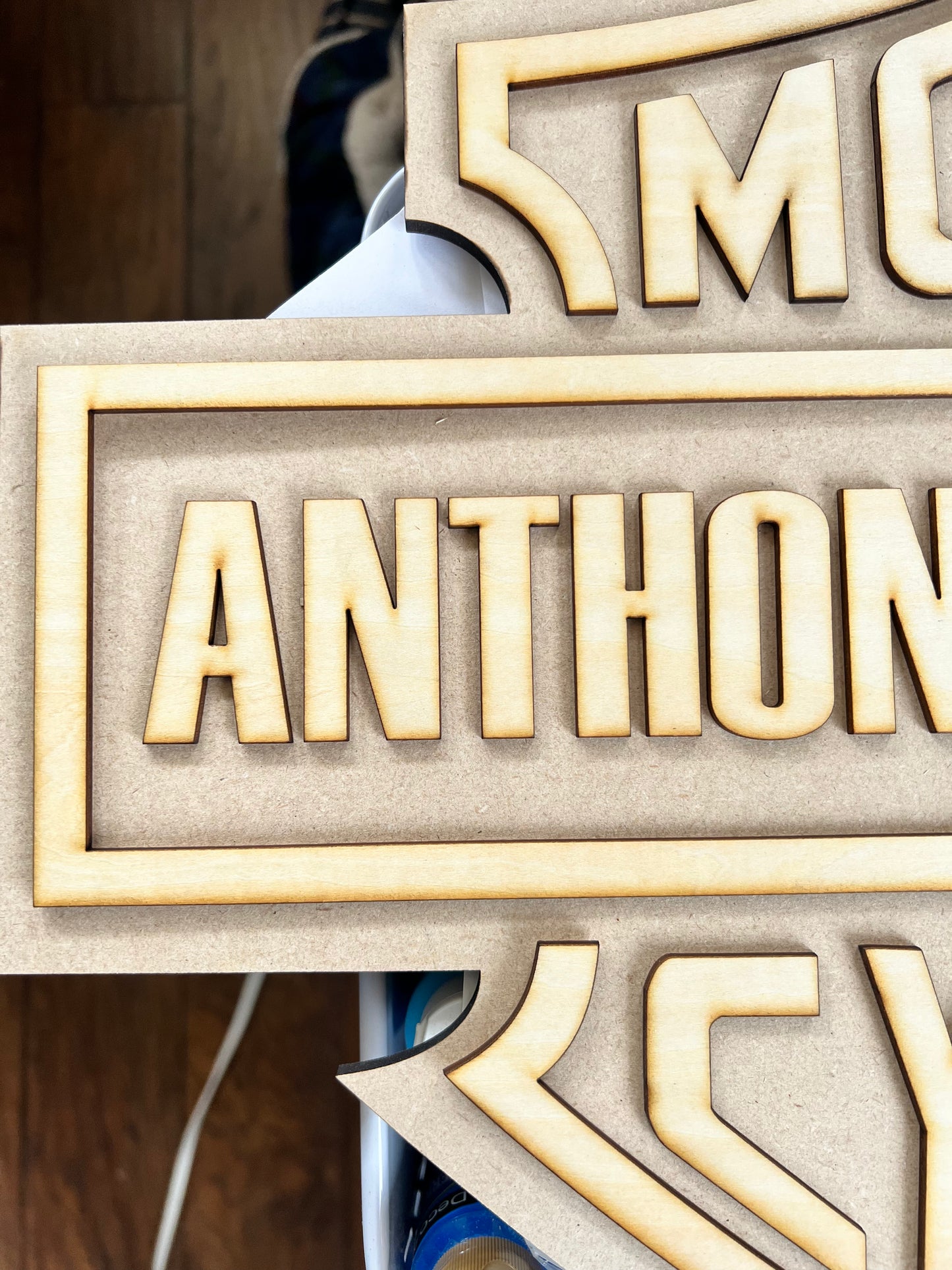 Custom Wood Artwork - Ant01