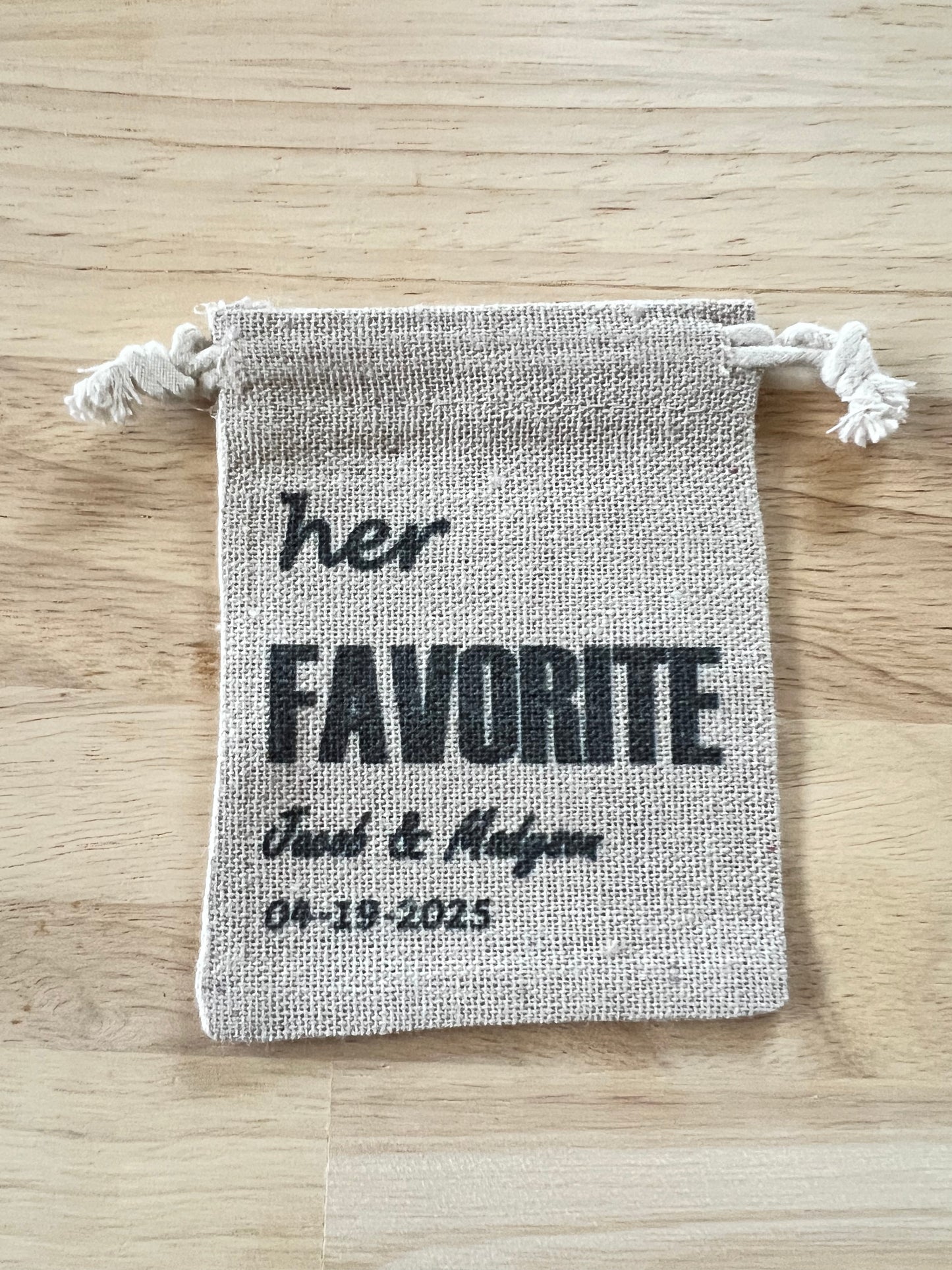Custom Party Favor Bags - Set