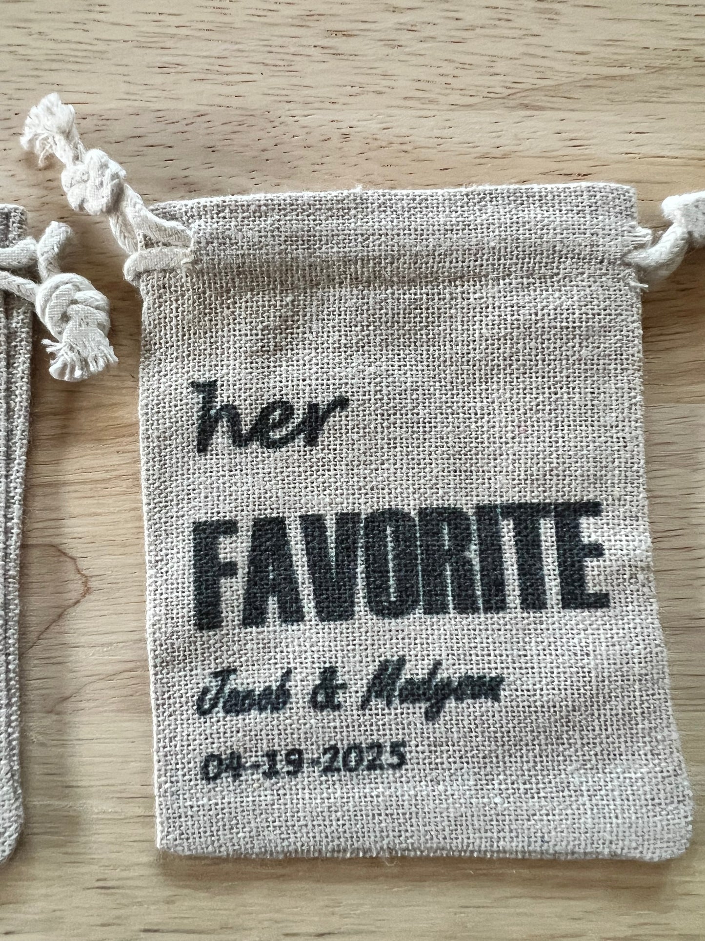 Custom Party Favor Bags - Set