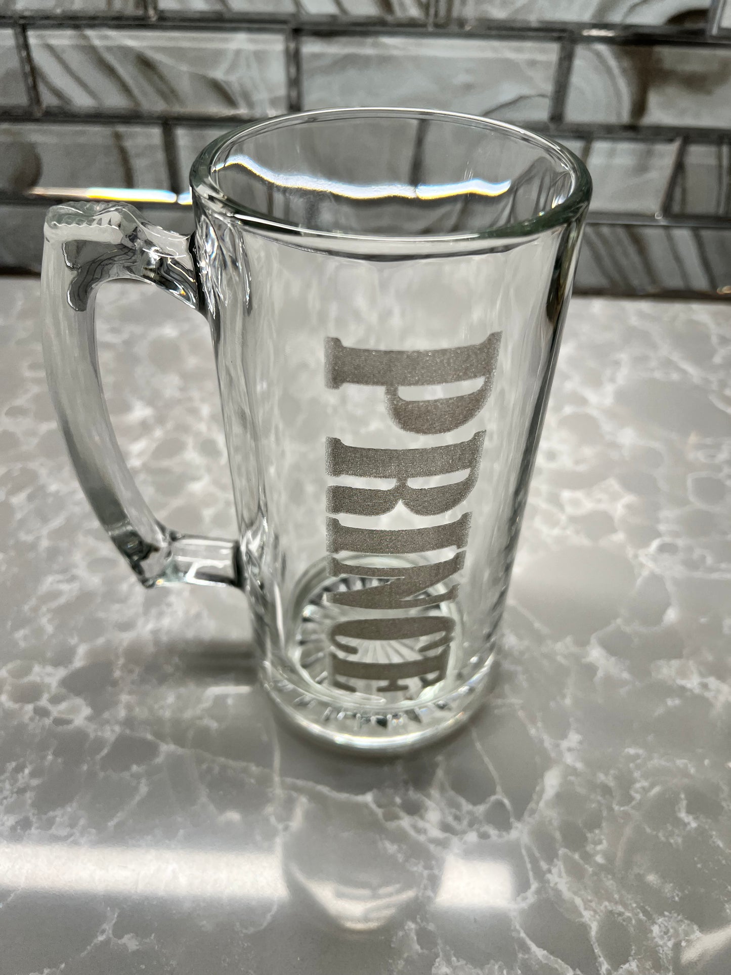 25oz Laser Engrave Beer Mugs