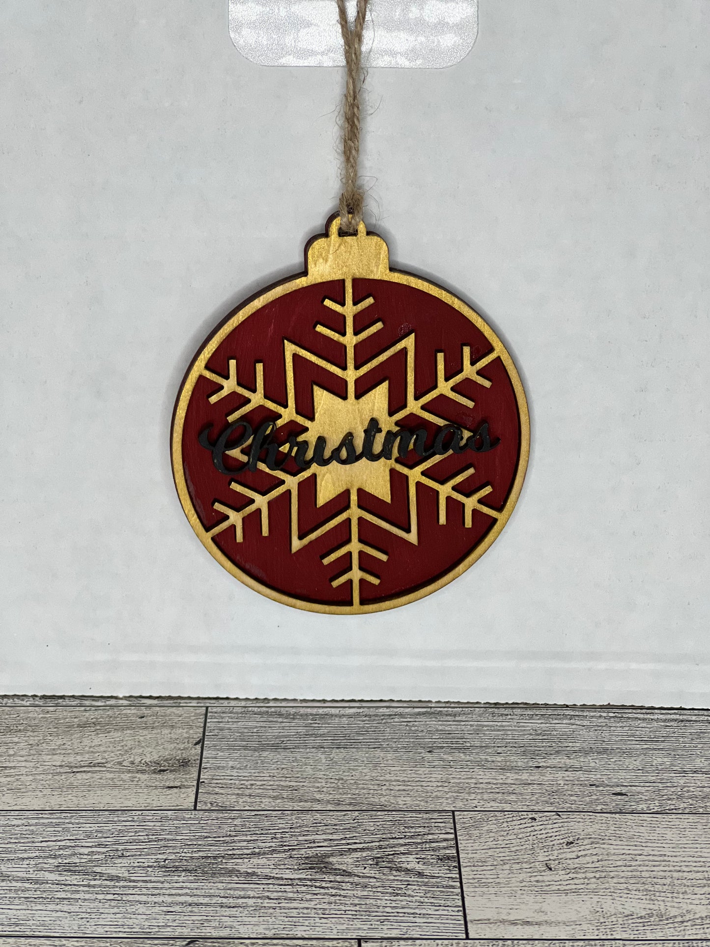 Multi-Layer Hand Crafted Christmas Ornament