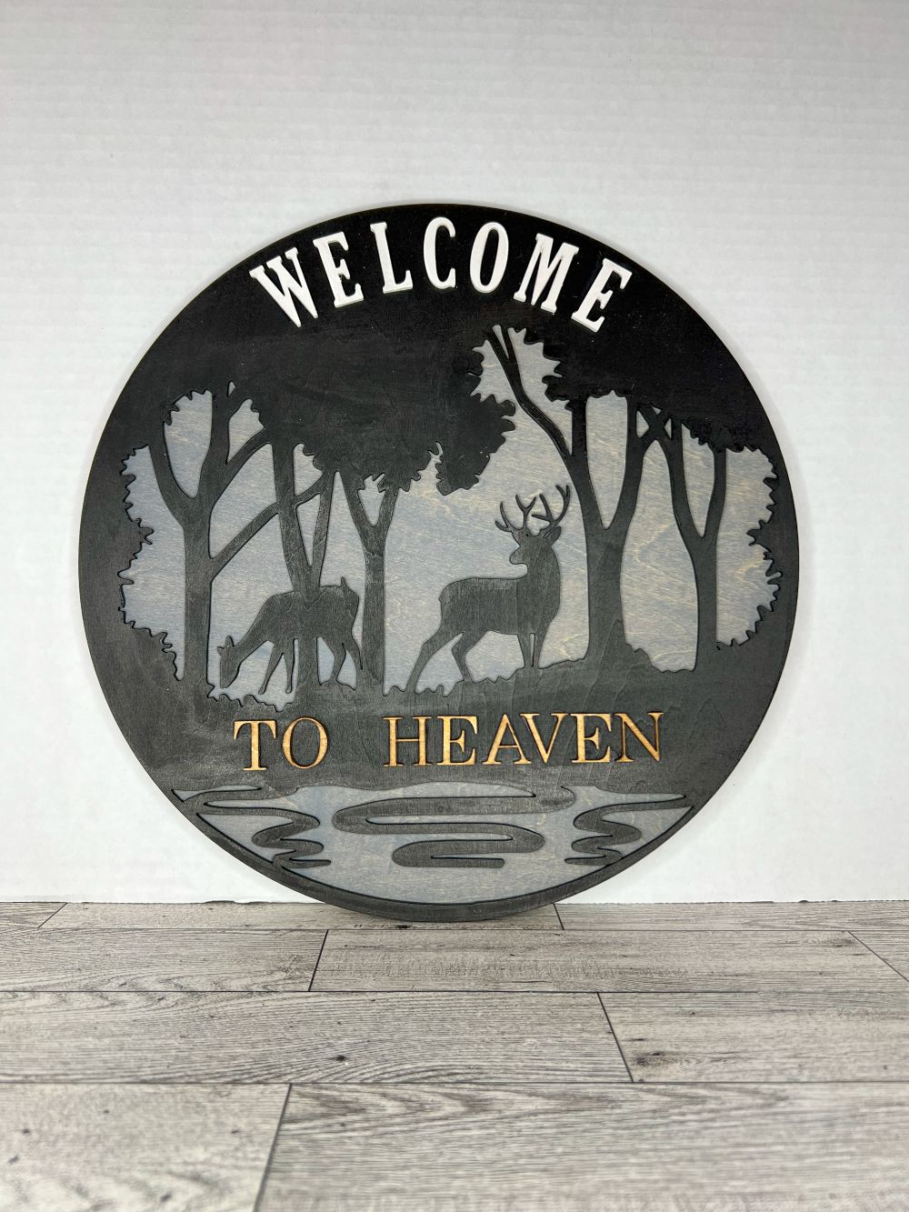 Door Signs " Welcome to Heaven" 1079