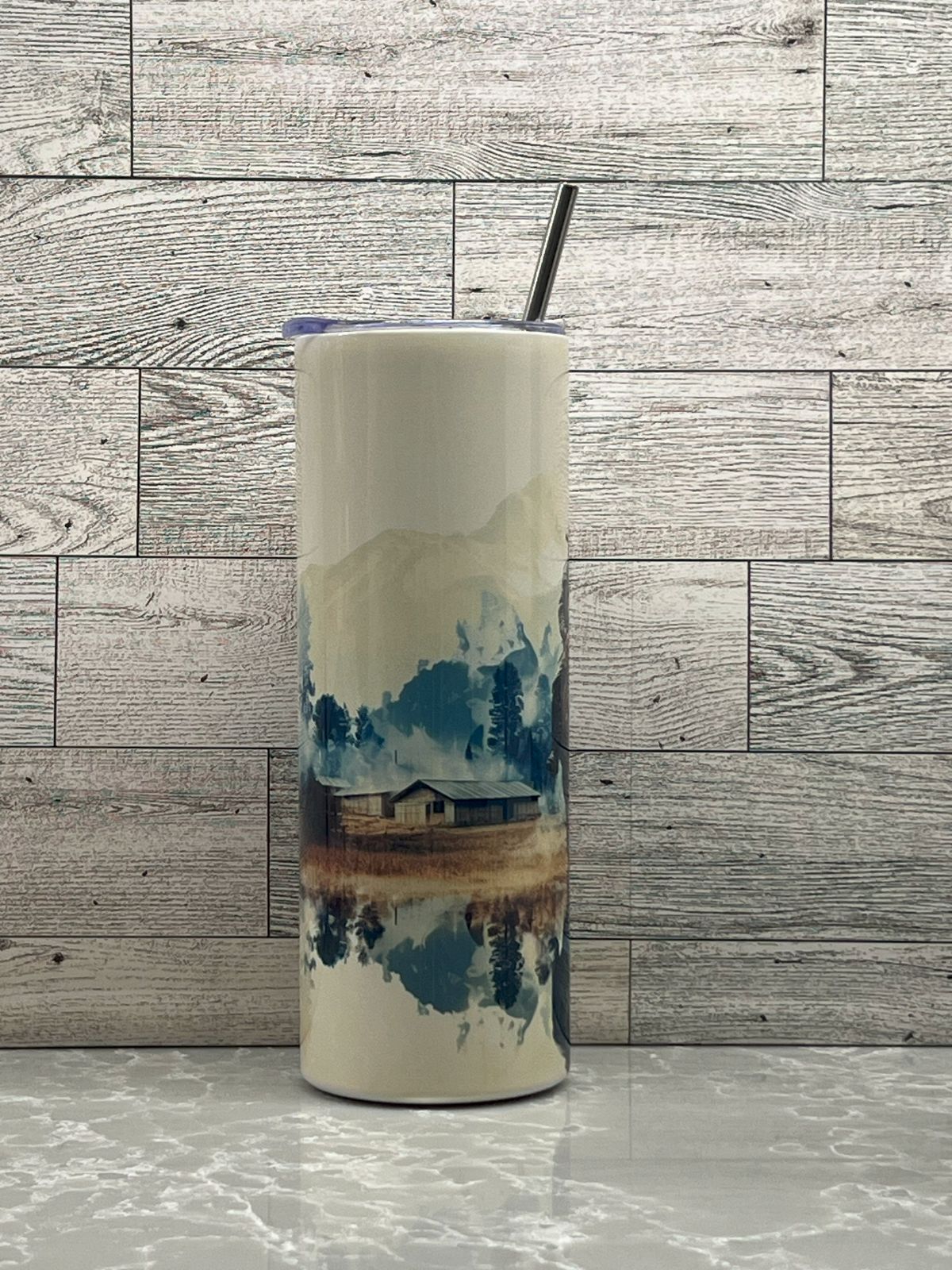 20oz Stainless Steel Tumbler "Cowboy"