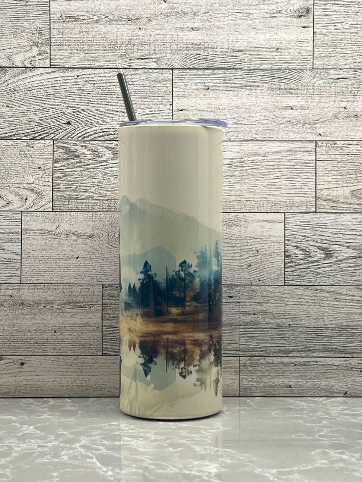 20oz Stainless Steel Tumbler "Cowboy"