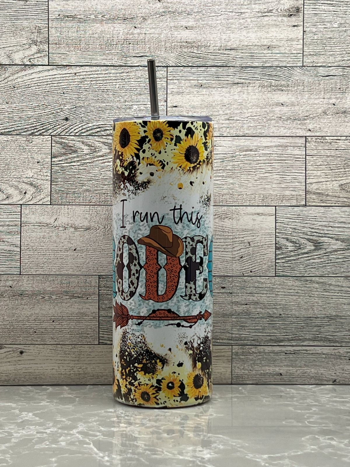 20oz Stainless Steel Tumbler "Rodeo"
