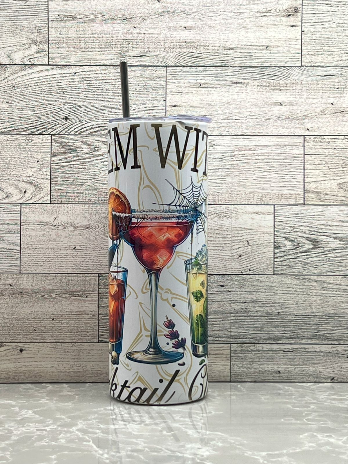20oz Stainless Steel Tumbler "Salem Cocktail"