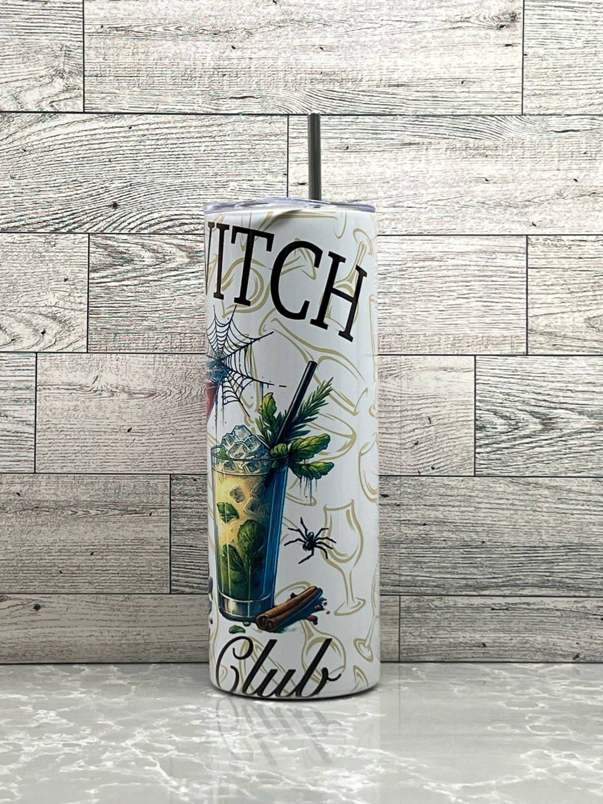 20oz Stainless Steel Tumbler "Salem Cocktail"