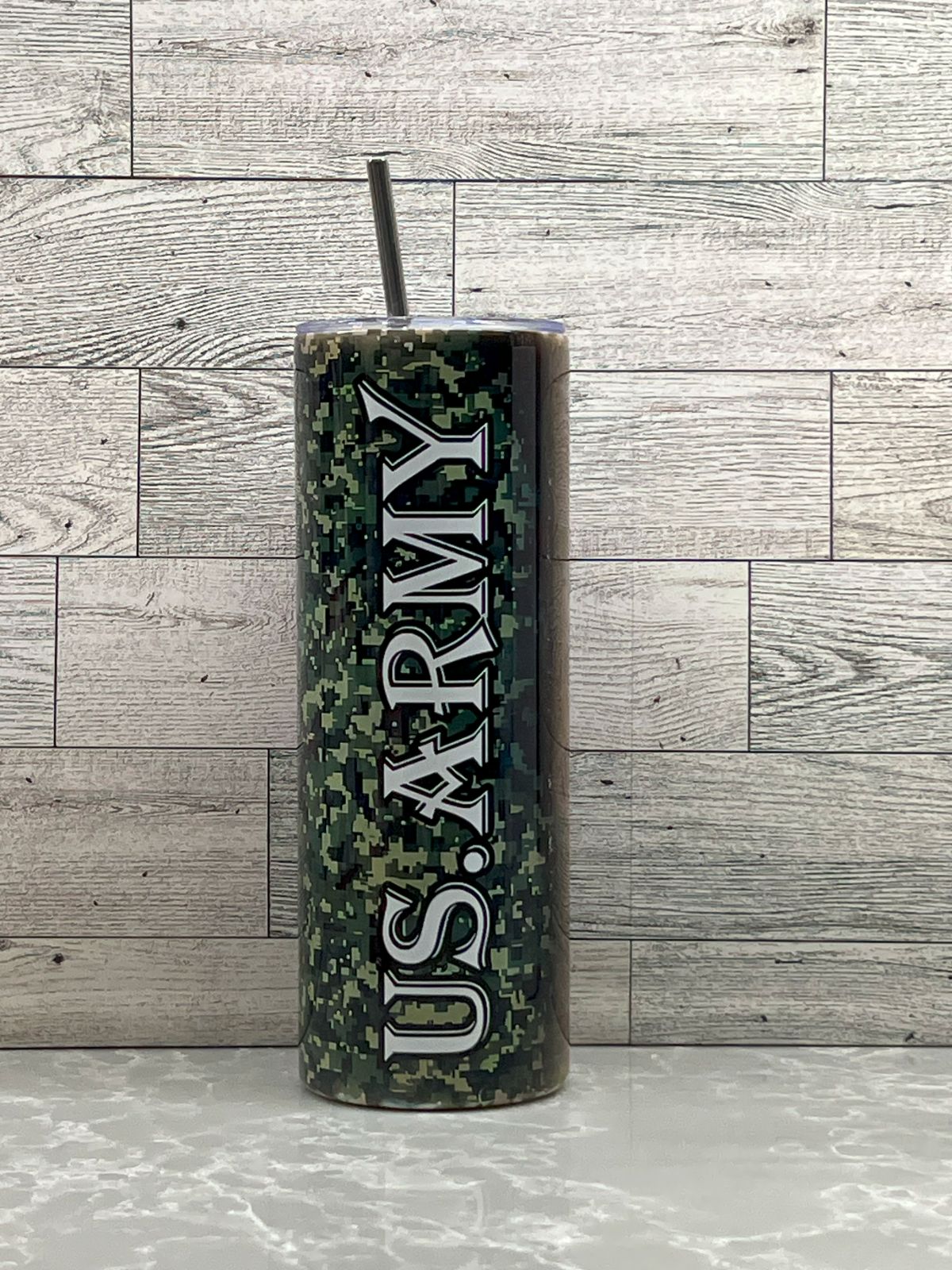 20oz Stainless Steel Tumbler "US Army"