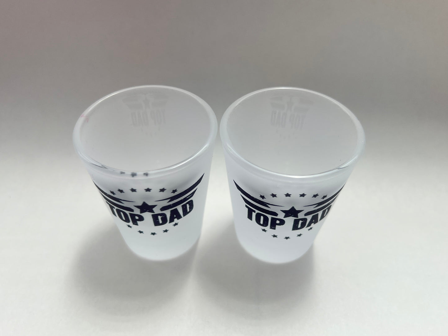 1.5oz Shot Glass - Top Dad