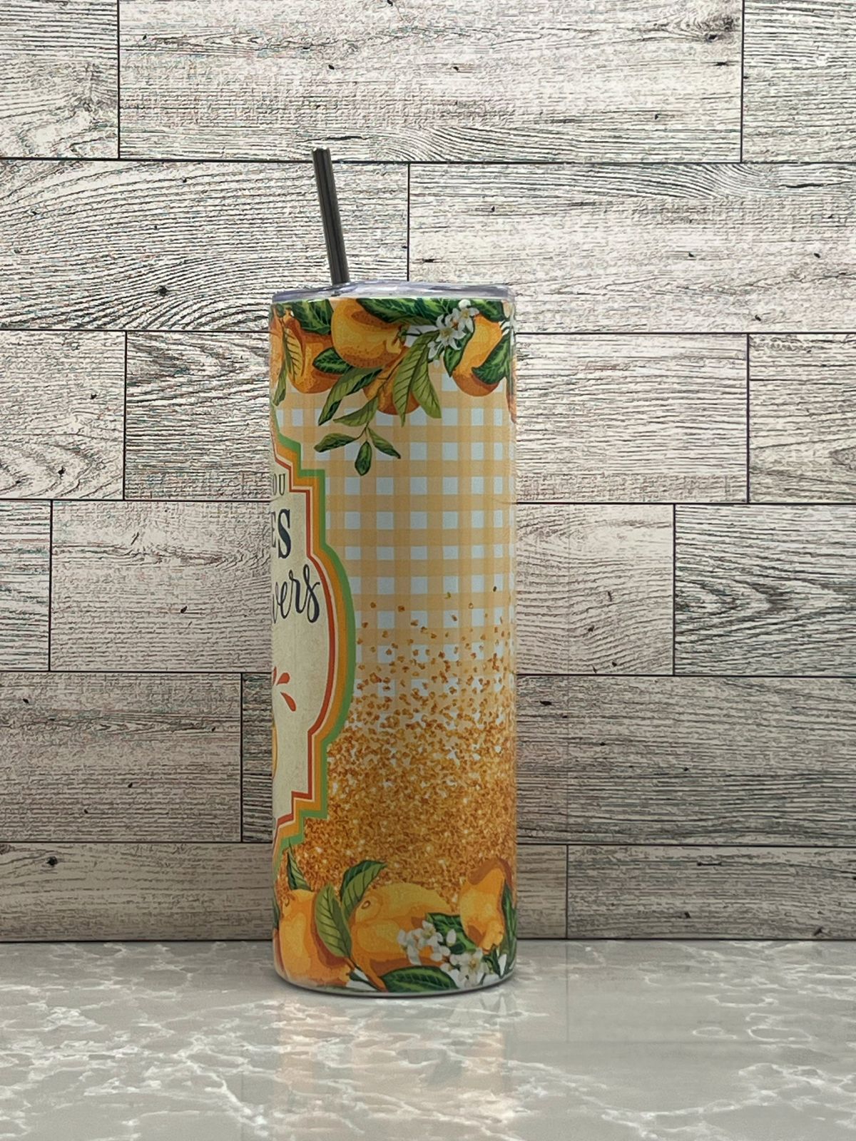 20oz Stainless Steel Tumbler "Screwdriver"