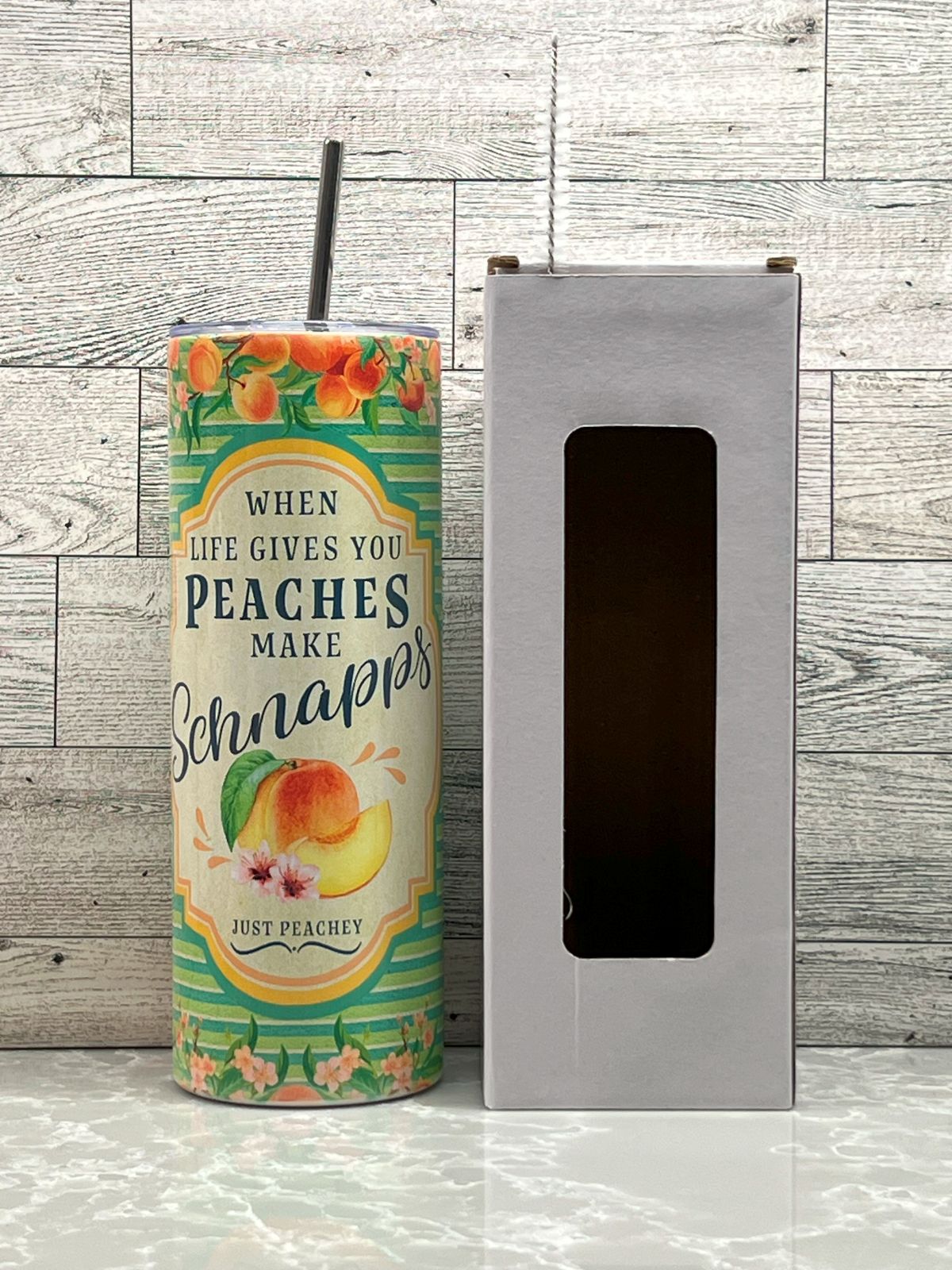 20oz Stainless Steel Tumbler "Schnapps"