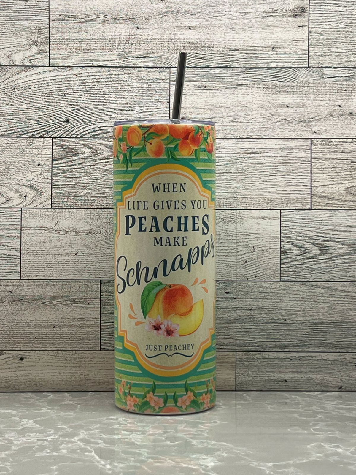 20oz Stainless Steel Tumbler "Schnapps"