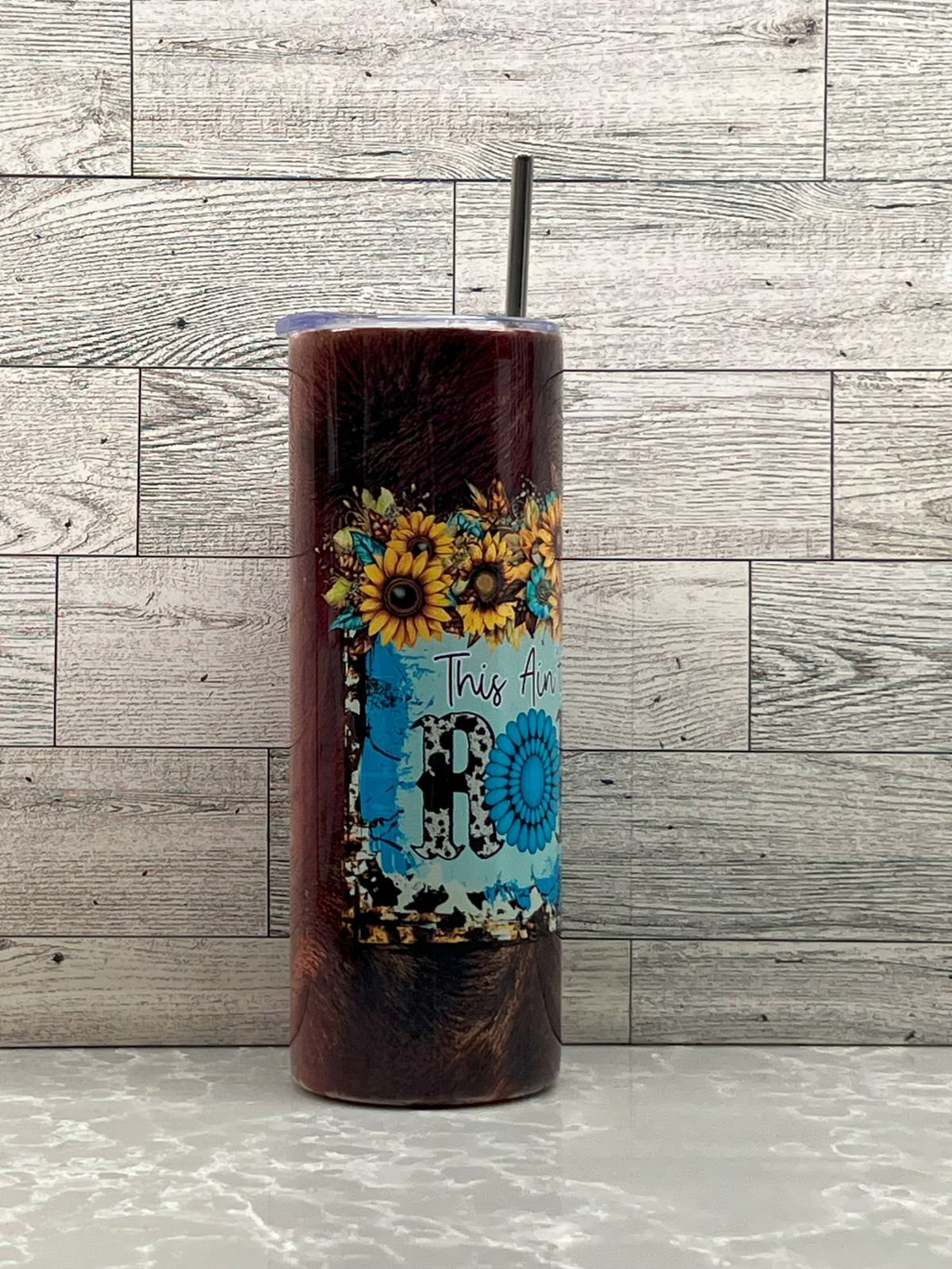 20oz Stainless Steel Tumbler "Rodeo_02"