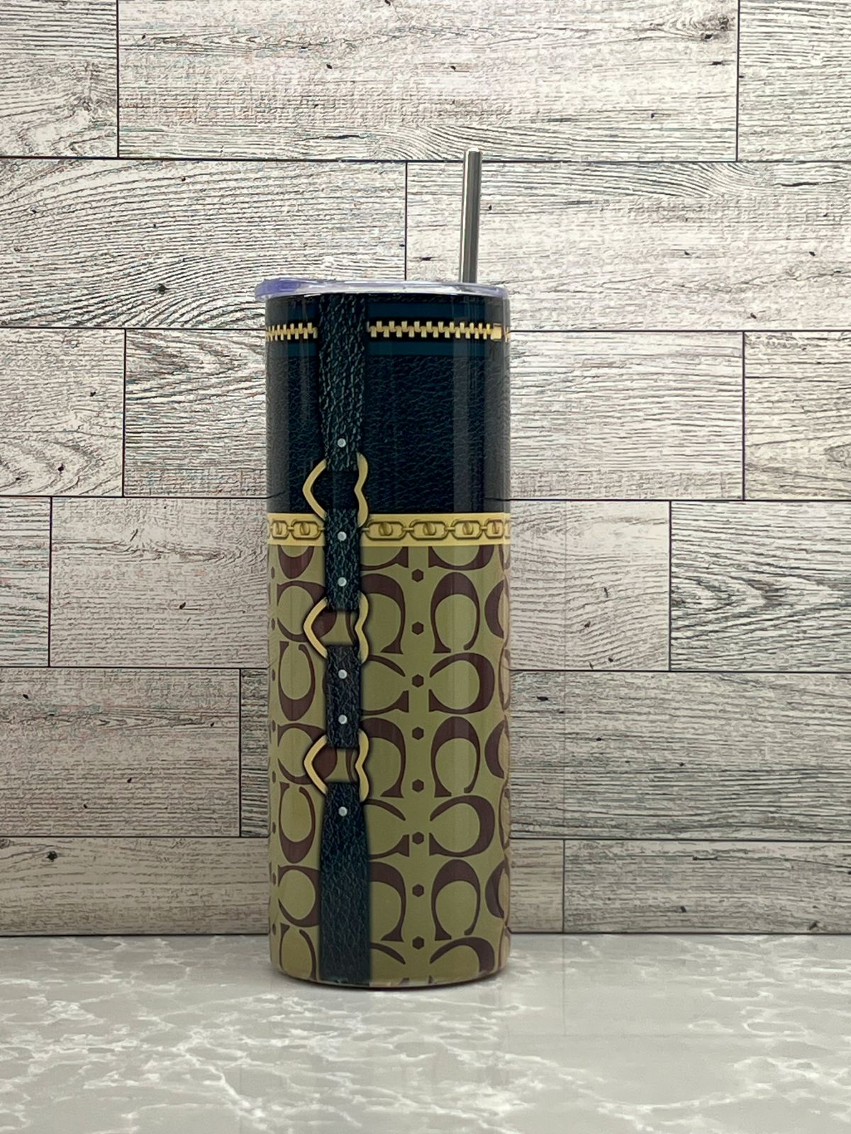 20oz Stainless Steel Tumbler "Purse"
