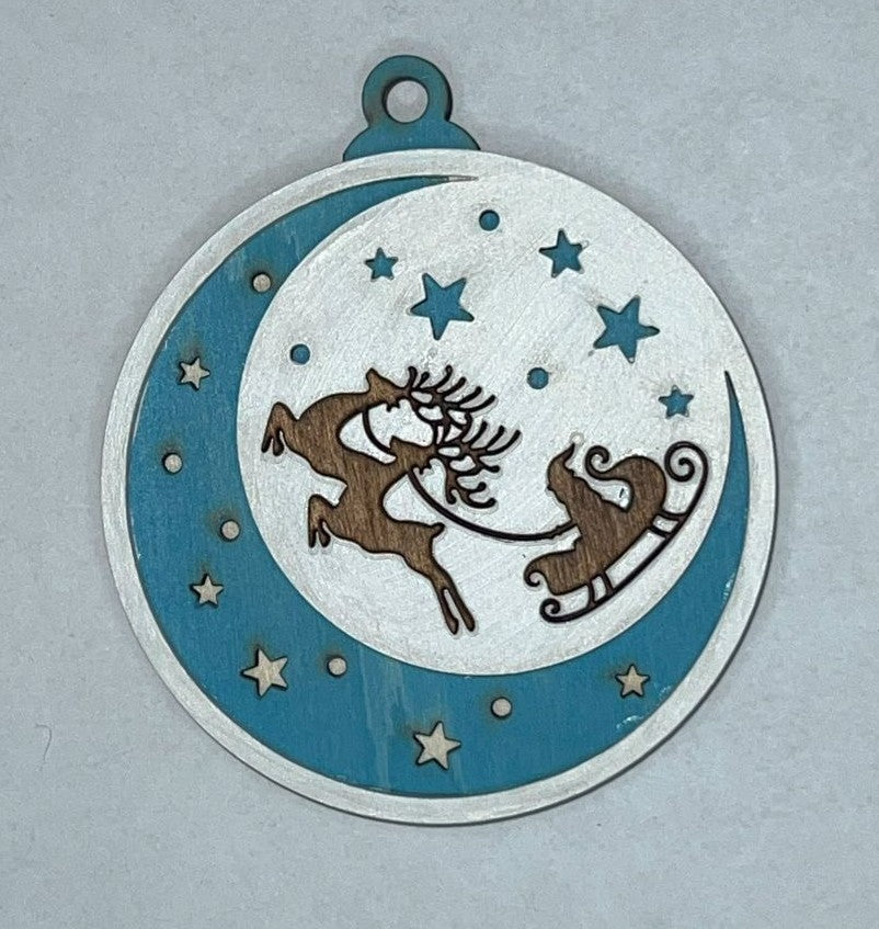 Multilayered Christmas Ornament -1827