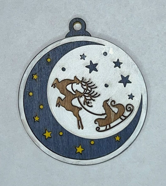 Multilayered Christmas Ornament -1828
