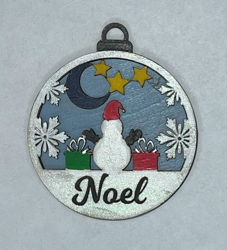 Multilayered Christmas Ornament - 1829