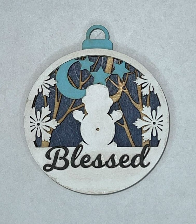 Multilayered Christmas Ornament - 1836