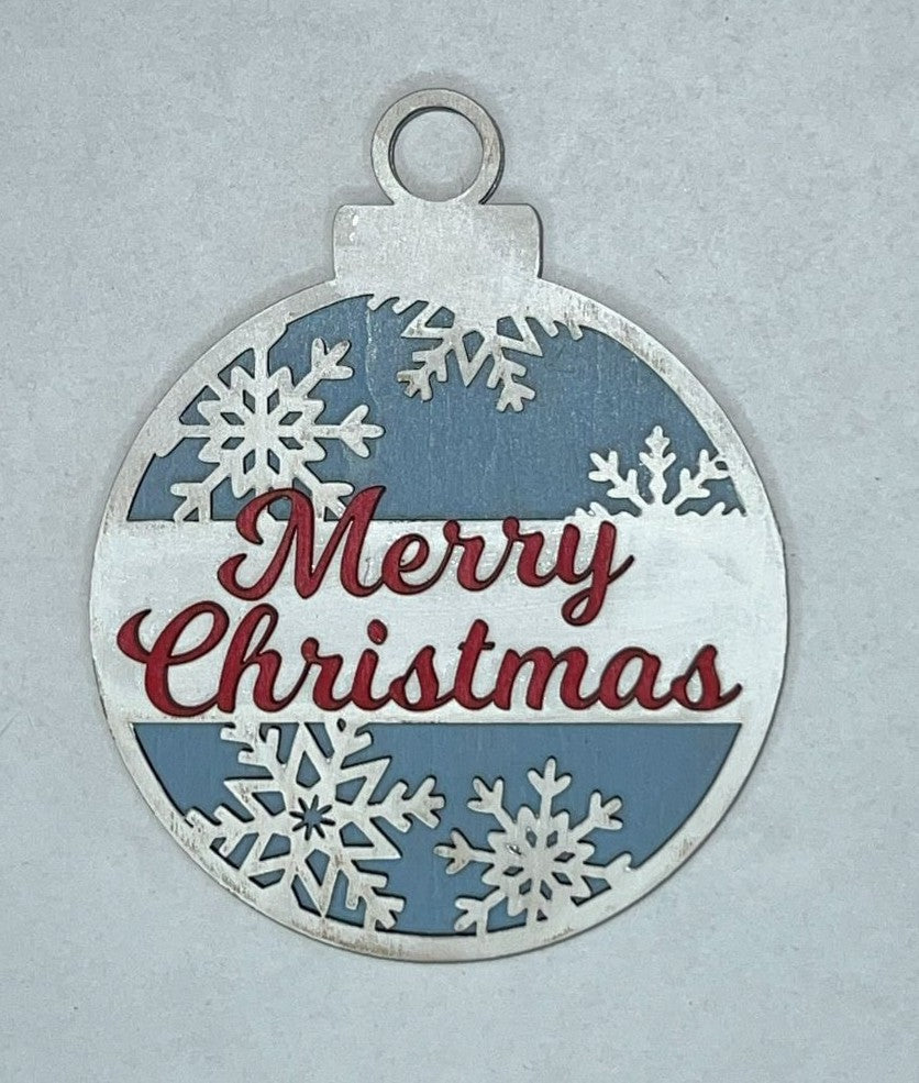 Multilayered Christmas Ornament - 1837
