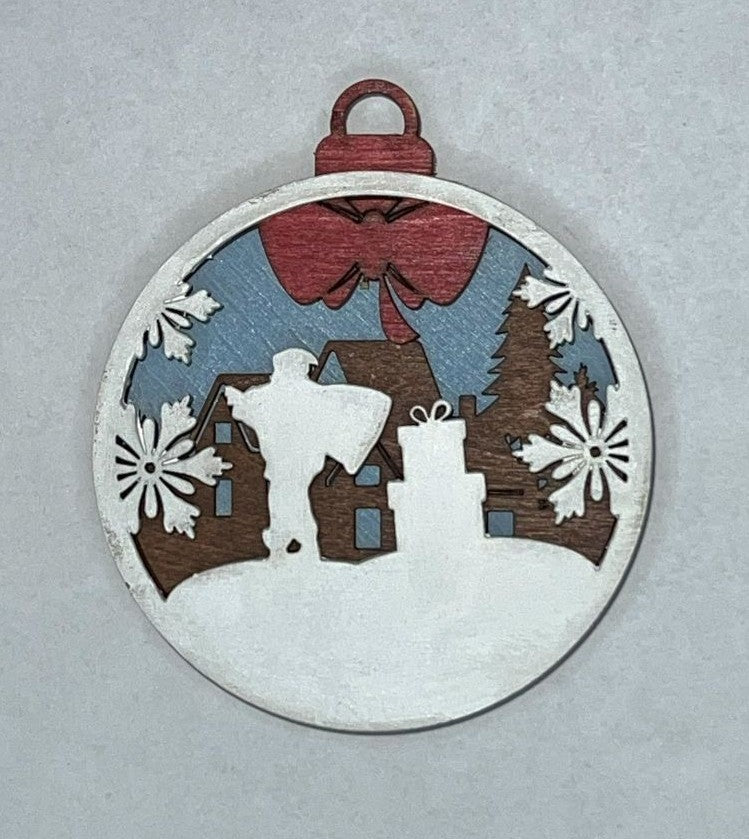 Multilayered Christmas Ornament - 1842