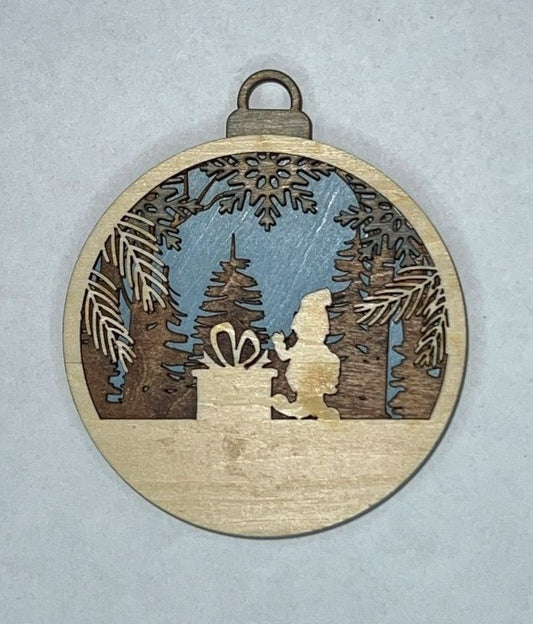 Multilayered Christmas Ornament - 1844