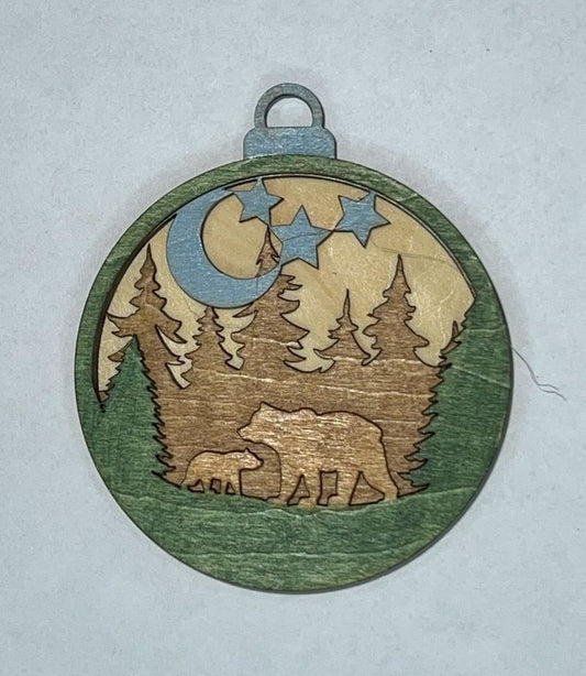 Multilayered Christmas Ornament - 1847