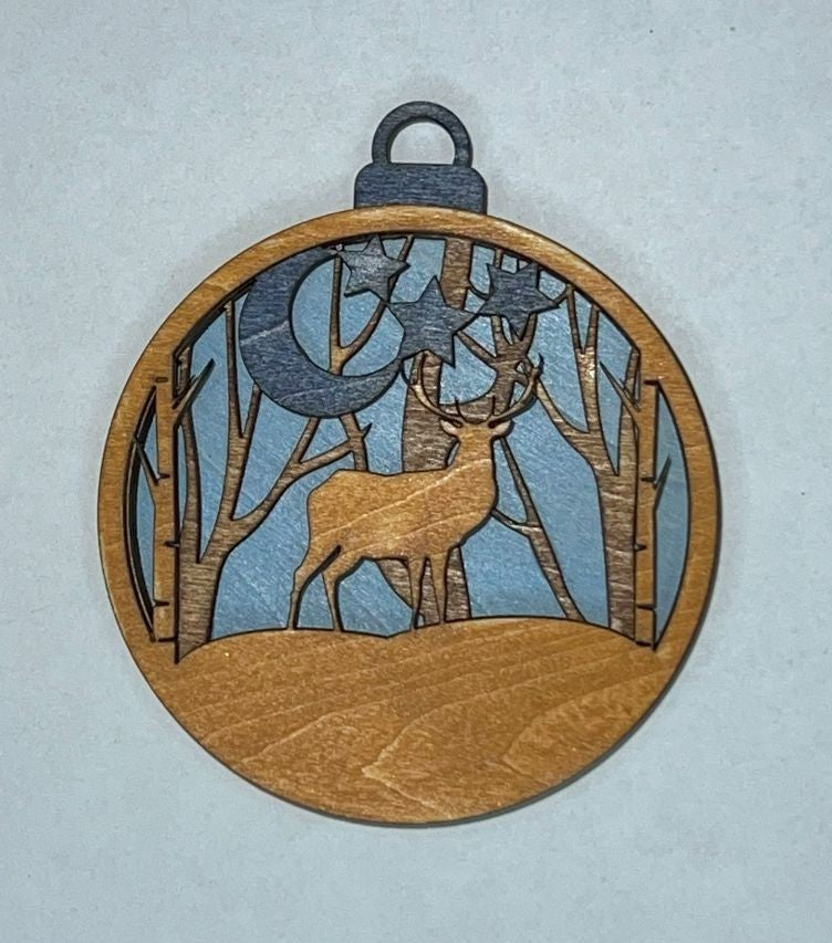 Multilayered Christmas Ornament - 1848