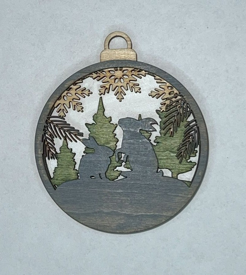Multilayered Christmas Ornament - 1850