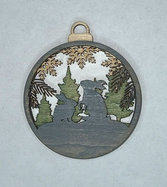 Multilayered Christmas Ornament - 1850