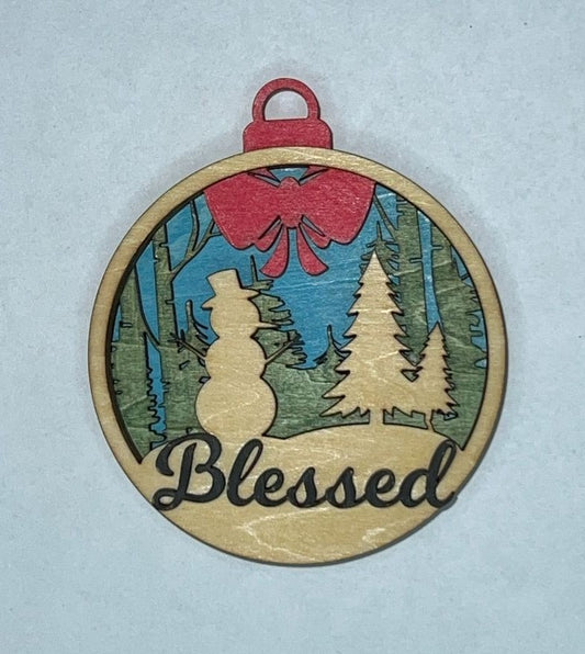 Multilayered Christmas Ornament - 1851