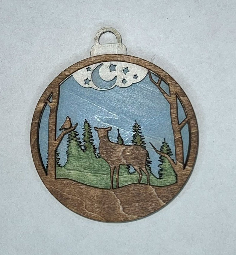 Multilayered Christmas Ornament - 1852