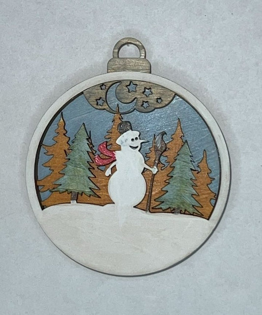 Multilayered Christmas Ornament - 1853