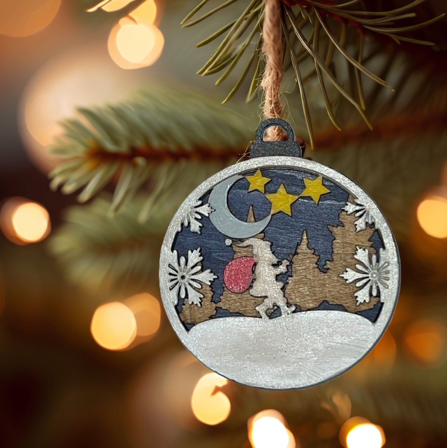 Multilayered Christmas Ornament -1855