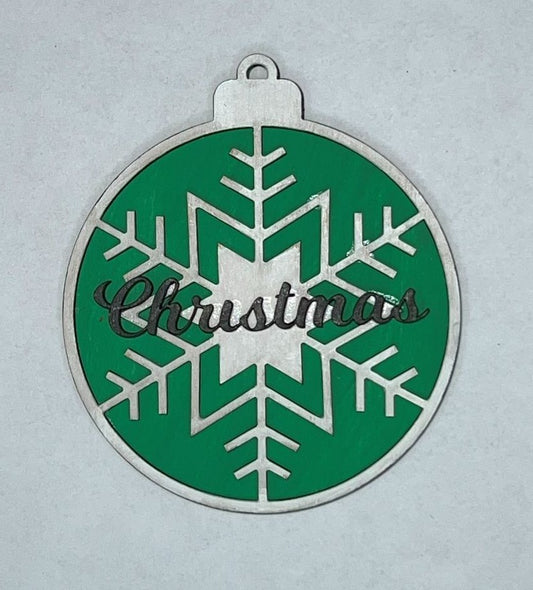 Multilayered Christmas Ornament -1860