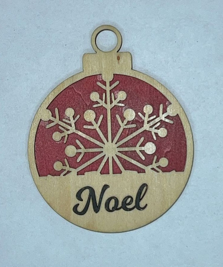Multilayered Christmas Ornament -1861
