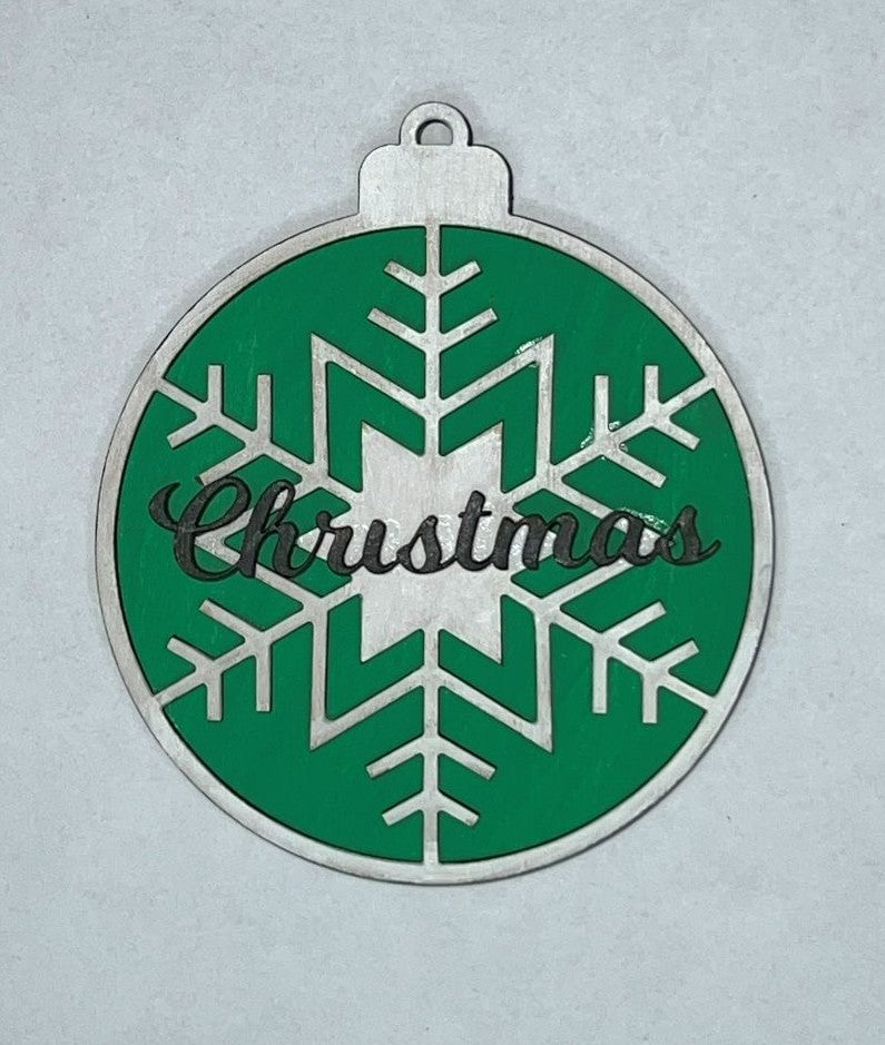 Multilayered Christmas Ornament -1862