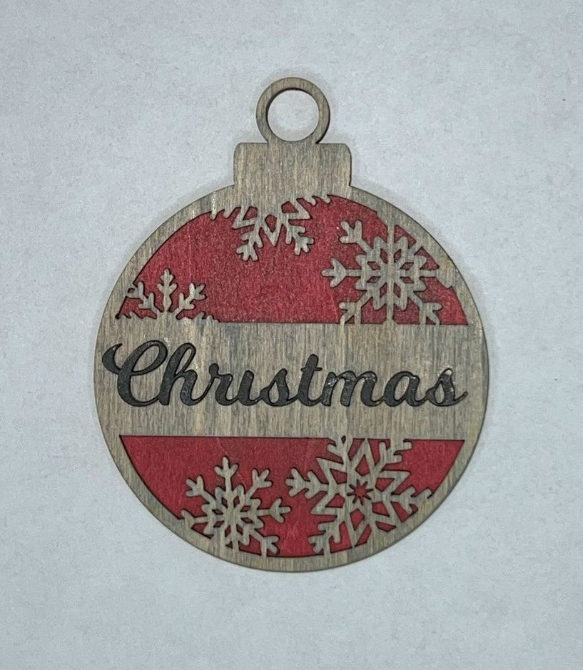 Multilayered Christmas Ornament -1876