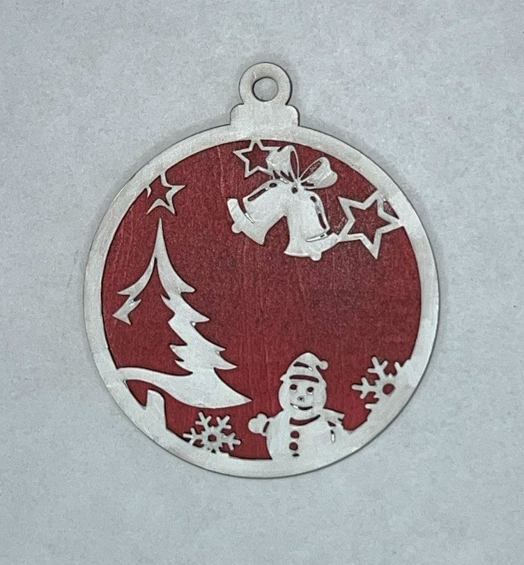 Multilayered Christmas Ornament -1879
