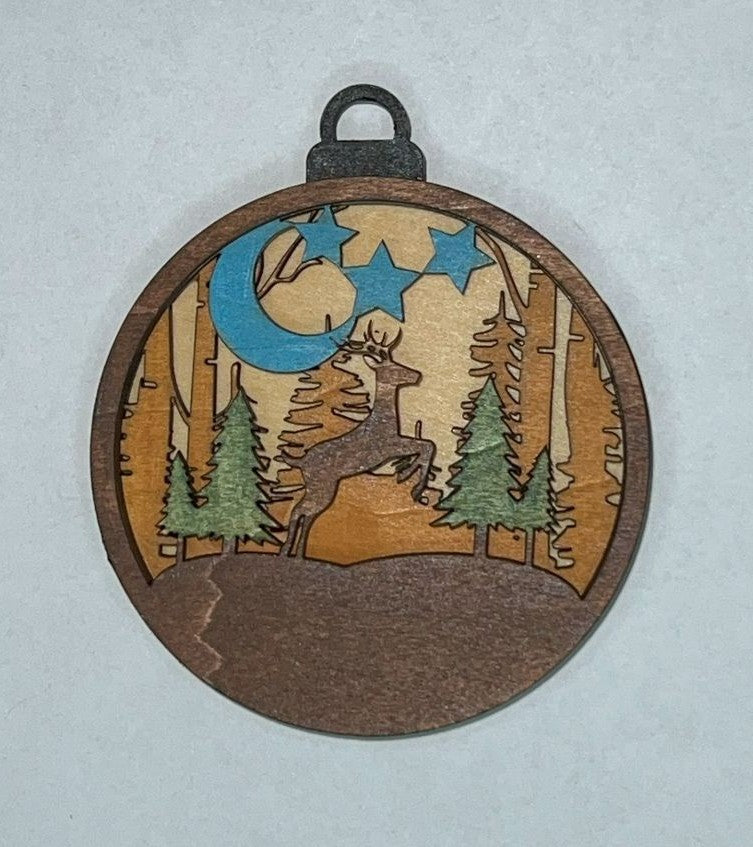 Multilayered Christmas Ornament -1889