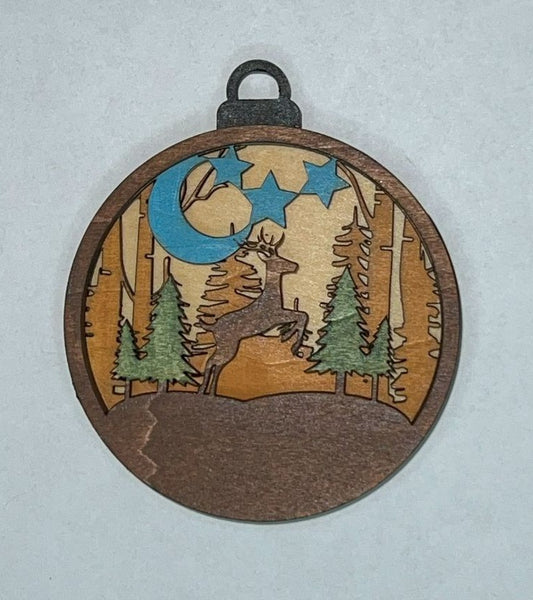 Multilayered Christmas Ornament -1889