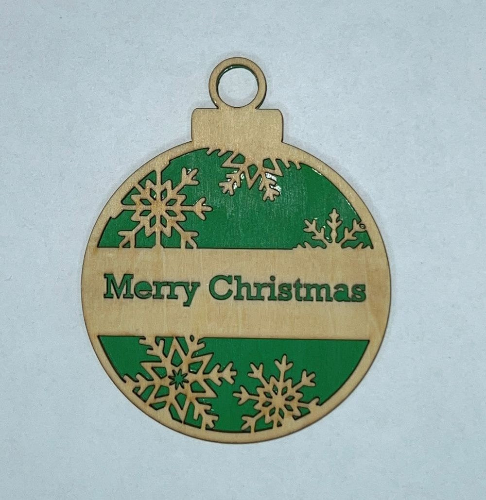 Multilayered Christmas Ornament -1898