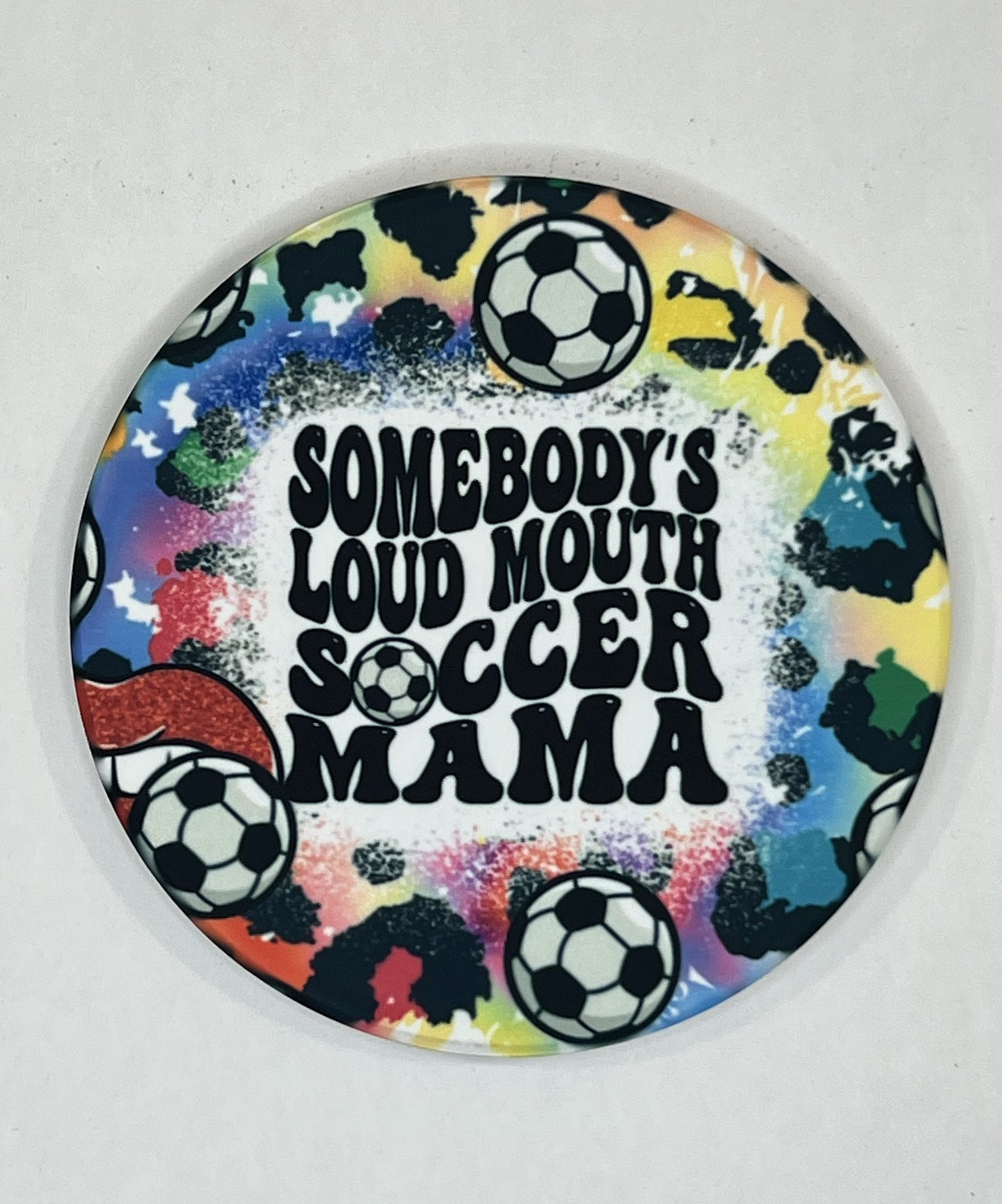 4" Round Ceramic Coaster - Sarcastic Theme