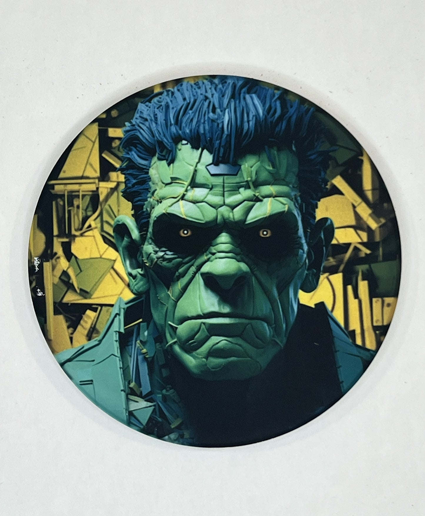 4" Round Ceramic Coaster - Holiday Theme